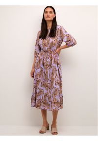 Cream Sukienka letnia Rosina 10611495 Fioletowy Regular Fit. Kolor: fioletowy. Materiał: wiskoza. Sezon: lato #1