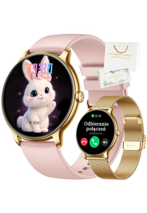 Gravity Zegarek SMARTWATCH dziecięcy ROZMOWY MUZYKA SPORT. Rodzaj zegarka: smartwatch. Styl: sportowy