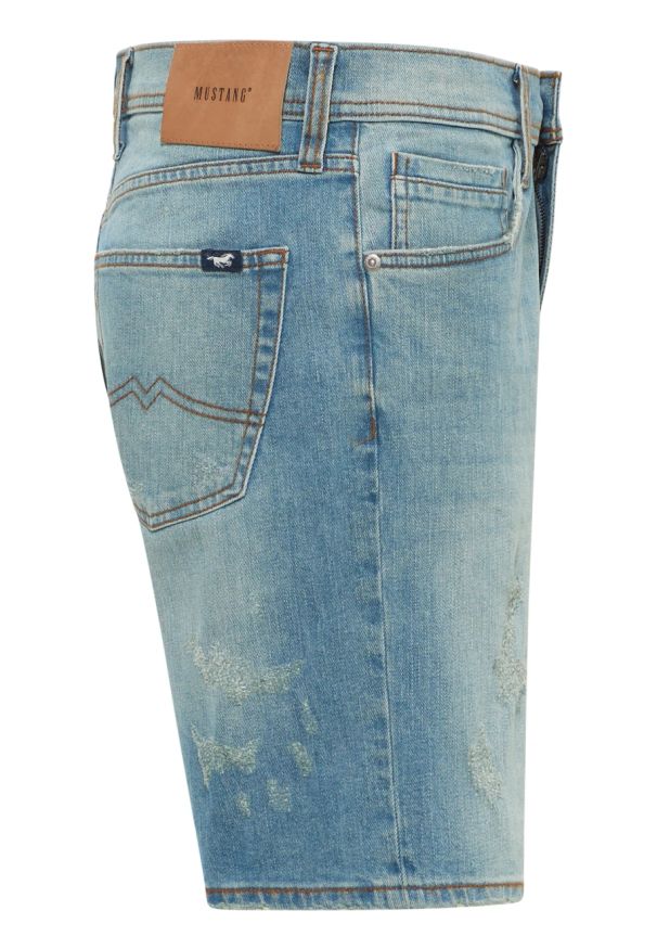 Męskie szorty Mustang Style Denver Shorts Denim Blue 1016590 5000 313. Materiał: denim
