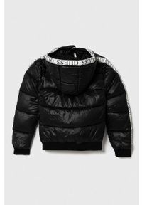 Guess kurtka dziecięca kolor czarny. Okazja: na co dzień. Kolor: czarny. Styl: casual #2