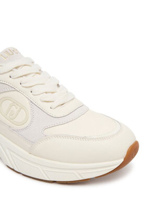 Liu Jo Sneakersy LJ01 BF5017 P0304 Écru. Materiał: skóra