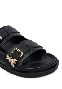 Patrizia Pepe Klapki PPJ407.31 Czarny. Kolor: czarny. Materiał: skóra #5
