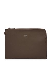 Guess Saszetka PMBASA P5235 Brązowy. Kolor: brązowy. Materiał: skóra #1