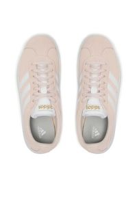 Adidas - adidas Buty VL Court 2.0 H06114 Różowy. Kolor: różowy. Materiał: skóra #3