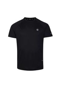 DARE 2B - T-shirt Męski Niska Waga Accelerate. Kolor: czarny. Sport: turystyka piesza