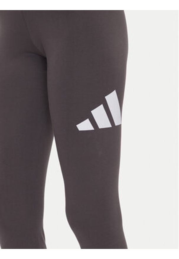 Adidas - adidas Legginsy Essentials Big Logo JH1188 Szary Slim Fit. Kolor: szary. Materiał: bawełna