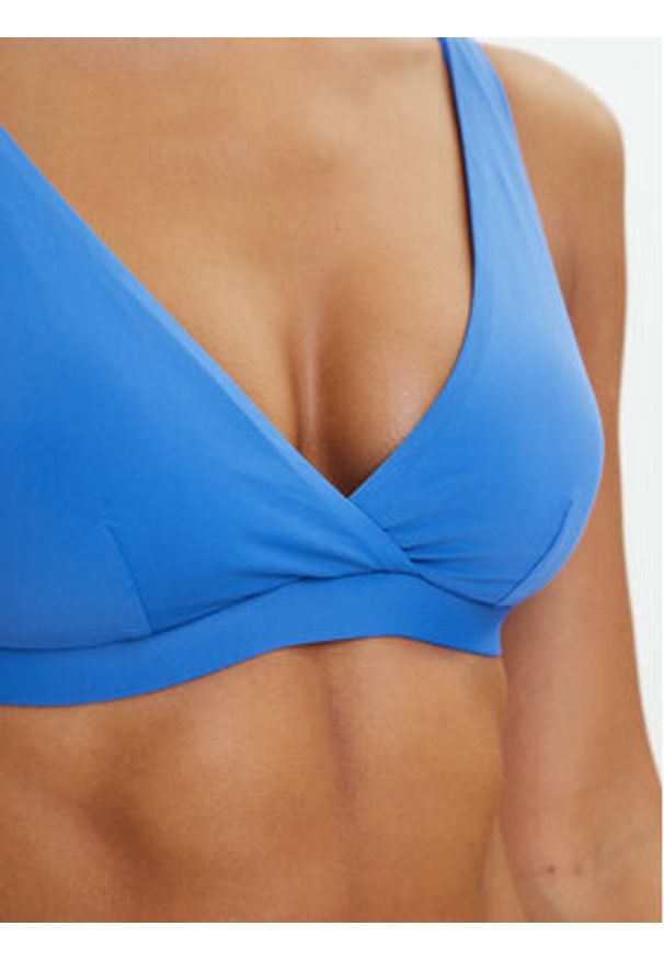 United Colors of Benetton - United Colors Of Benetton Góra od bikini 3P5H5R052 Niebieski. Kolor: niebieski. Materiał: syntetyk