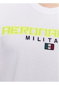 Aeronautica Militare T-Shirt 231TS2064J602 Biały Regular Fit. Kolor: biały. Materiał: bawełna