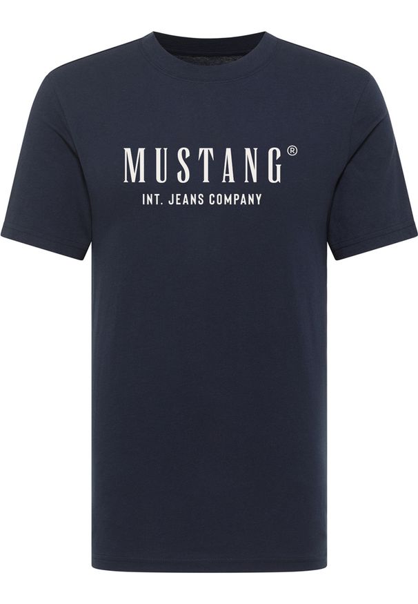 Męski T-Shirt Mustang Style Alex Dark Sapphire 1017990 4136
