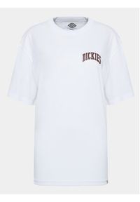 Dickies T-Shirt Unisex Aitkin DK0A4Y8O Biały Regular Fit. Kolor: biały. Materiał: bawełna #2