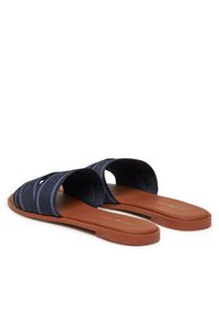 TOMMY HILFIGER - Tommy Hilfiger Klapki Webbing Mule FW0FW08421 Granatowy. Kolor: niebieski. Materiał: materiał #3