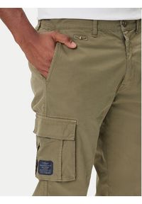 Aeronautica Militare Spodnie materiałowe 252PA1329UCT0244 Zielony Regular Fit. Kolor: zielony. Materiał: bawełna