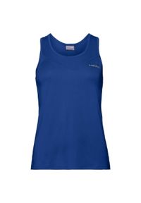 Koszulka tenisowa dziewczęca Head easy court Tank Top. Kolor: niebieski. Sport: tenis #1