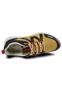 Big-Star - Sneakersy damskie Big Star, materiał tekstylny z technicznym sznurowaniem wzmocnioną strefą palców oraz podeszwą z agresywnym bieżnikiem poprawiający. Okazja: na co dzień. Kolor: żółty. Materiał: materiał, skóra. Szerokość cholewki: normalna #5