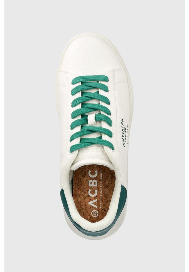 ACBC sneakersy kolor biały. Nosek buta: okrągły. Zapięcie: sznurówki. Kolor: biały