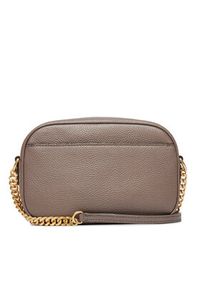 Tory Burch Torebka Mcgraw Camera 147578 Srebrny. Kolor: srebrny. Materiał: skórzane