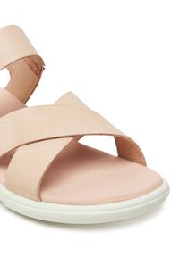 ecco - ECCO Sandały Samara 22010302118 Różowy. Kolor: różowy. Materiał: skóra #4