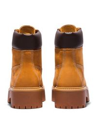 Timberland Trapery Stone Street 6In Wp TB0A5RJD2311 Brązowy. Kolor: brązowy. Materiał: nubuk, skóra. Styl: street #5