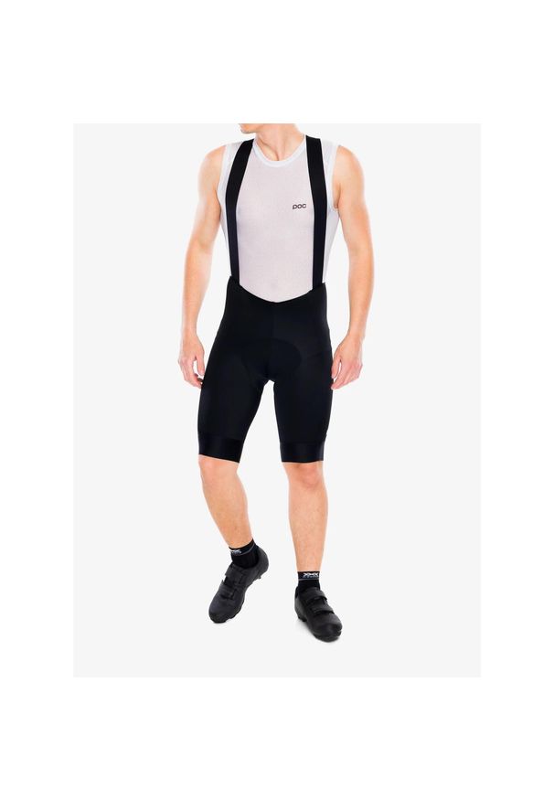 Spodenki kolarskie męskie POC Cadence Bib Shorts. Kolor: czarny. Sport: kolarstwo