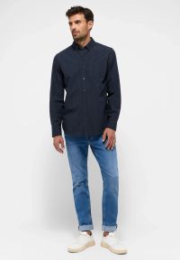 Męska Koszula Mustang Style Chester Navy Tonal Gingham 1015905 12667