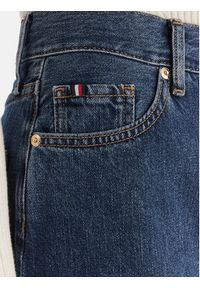 TOMMY HILFIGER - Tommy Hilfiger Spódnica jeansowa WW0WW45666 Granatowy Straight Fit. Kolor: niebieski. Materiał: bawełna #4