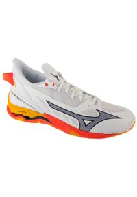 Mizuno - Buty do piłki ręcznej męskie, Wave Mirage 5. Kolor: biały. Model: Mizuno Wave. Sport: piłka ręczna