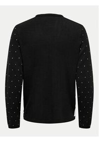 Only & Sons Sweter Xmas 22031176 Granatowy Regular Fit. Kolor: niebieski. Materiał: syntetyk