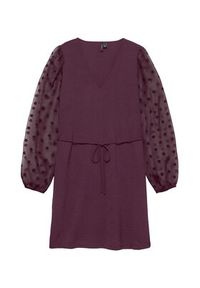 Vero Moda Sukienka koktajlowa Alva 10337473 Fioletowy Regular Fit. Kolor: fioletowy. Materiał: syntetyk. Styl: wizytowy #8