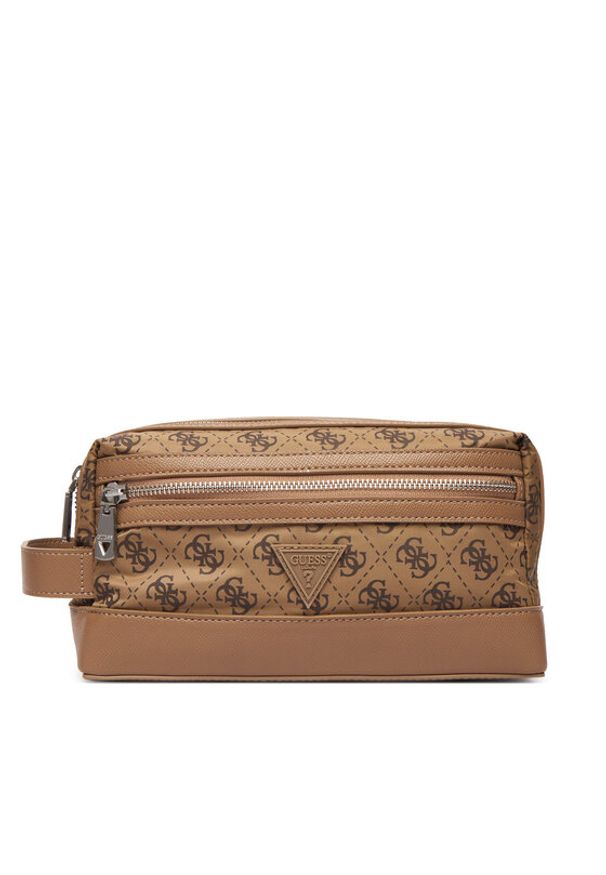 Guess Kosmetyczka PMBENP P6161 Beżowy. Kolor: beżowy. Materiał: materiał