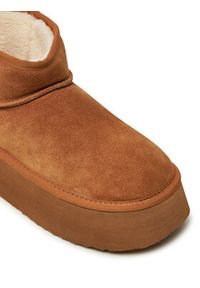 Steve Madden Śniegowce Campfire SM11002737 Brązowy. Kolor: brązowy. Materiał: skóra, zamsz