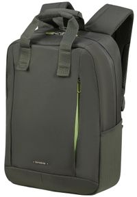 Samsonite Guardit Classy 14.1'' ciemnozielony. Kolor: zielony. Materiał: tkanina, materiał. Styl: biznesowy #5