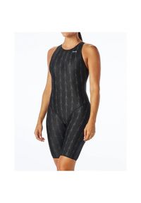 Strój pływacki damski TYR FUSION2 AERBK SHTJON. Kolor: niebieski #1