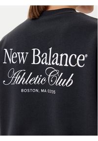 New Balance Bluza WT51949 Czarny Oversize. Kolor: czarny. Materiał: bawełna, syntetyk