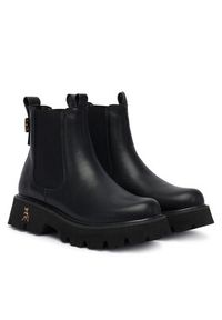 Patrizia Pepe Sztyblety PPJ971.31 Czarny. Kolor: czarny. Materiał: skóra #7