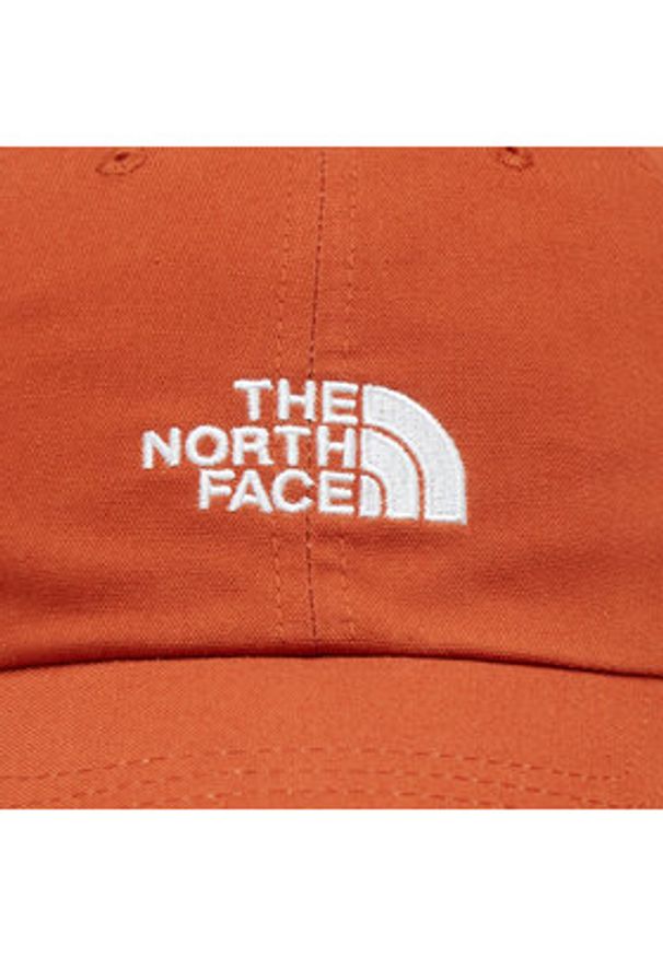 The North Face Czapka z daszkiem Norm Hat NF0A3SH3LV41 Pomarańczowy. Kolor: pomarańczowy. Materiał: bawełna