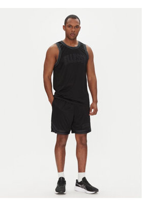 Ellesse Tank top Bellic SHZ21994 Czarny Regular Fit. Kolor: czarny. Materiał: syntetyk
