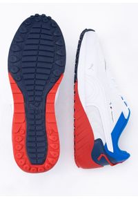 Sneakersy męskie białe Puma BMW M Motorsport SPEEDFUSION. Zapięcie: pasek. Kolor: czerwony. Materiał: guma, materiał. Wzór: paski #3