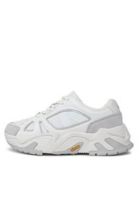 Calvin Klein Jeans Sneakersy Chunky Runner Vibram Mix Nbs Lum YW0YW01310 Biały. Kolor: biały. Materiał: skóra #3