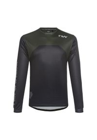 NORTHWAVE - Longsleeve rowerowy męski Northwave Sharp. Kolor: czarny. Długość rękawa: długi rękaw. Sport: kolarstwo