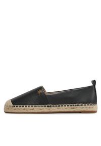 Lauren Ralph Lauren Espadryle Cameryn IV 802905304001 Czarny. Kolor: czarny. Materiał: skóra