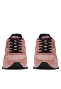 Beverly Hills Polo Club Sneakersy W-3C098-2A324 Różowy. Kolor: różowy. Materiał: zamsz, skóra