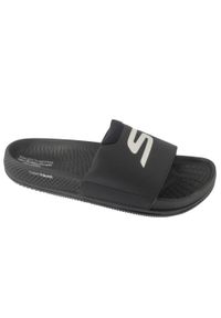 skechers - Klapki na basen męskie, Arch Fit Hyper Slide. Kolor: czarny. Sport: pływanie