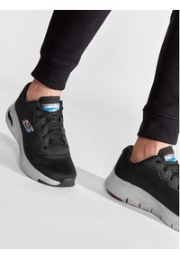 skechers - Skechers Sneakersy Infinity Cool 232303/BLK Czarny. Kolor: czarny. Materiał: materiał #6