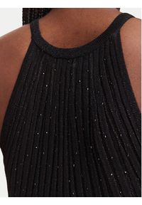 Guess Top W6YR48 Z1259 Czarny Regular Fit. Kolor: czarny. Materiał: wiskoza #4