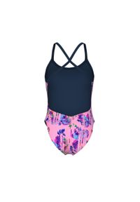 Arena - Strój kąpielowy Rose Texture Swimsuit XCRO. Kolor: różowy