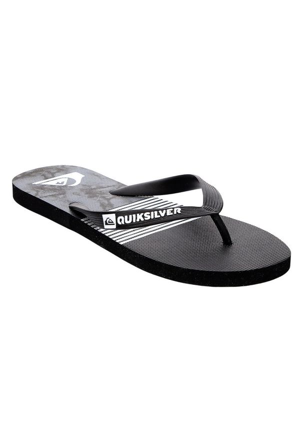 Japonki plażowe męskie Quiksilver Java Smocked Wave. Okazja: na plażę. Kolor: czarny