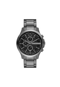 Armani Exchange Zegarek Hampton AX2454 Szary. Kolor: szary