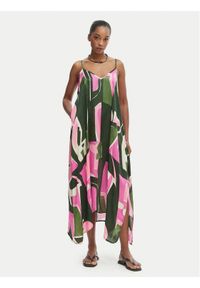 Iconique Sukienka letnia Gemma IC26-102 Kolorowy Relaxed Fit. Wzór: kolorowy. Sezon: lato #1