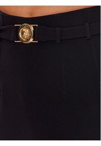 Just Cavalli Spodnie materiałowe 74PBA117 Czarny Regular Fit. Kolor: czarny. Materiał: materiał, bawełna #4