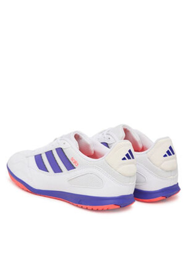 Adidas - adidas Buty do piłki nożnej Super Sala Competition III JP6987 Biały. Kolor: biały. Materiał: materiał